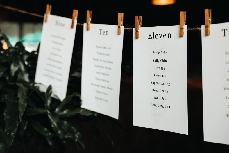 Blooming Hill Wedding Decor